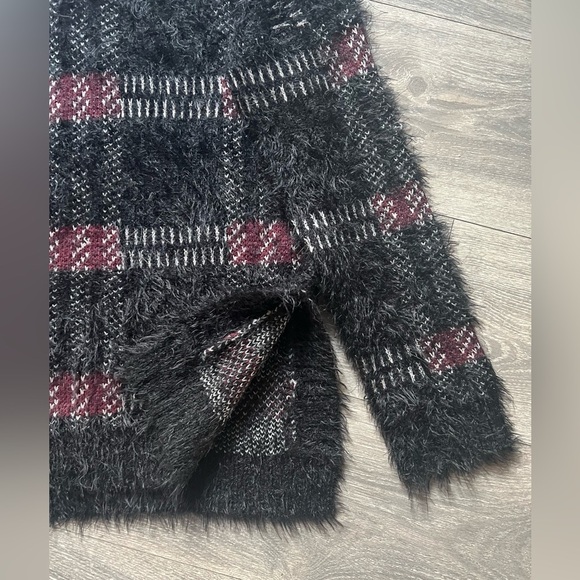 Anthropologie sanctuary eyelash fuzzy turtleneck sweater size small - Picture 7 of 10